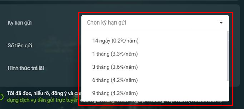 Chọn Tài khoản nguồn.