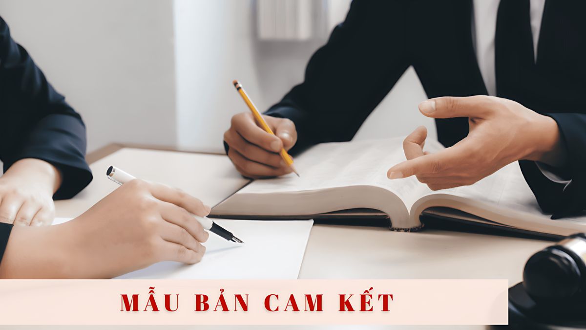 Hướng dẫn cách viết bản cam kết học sinh
