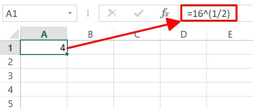 Cách tính căn bậc 2 trong Excel đơn giản, dễ hiểu