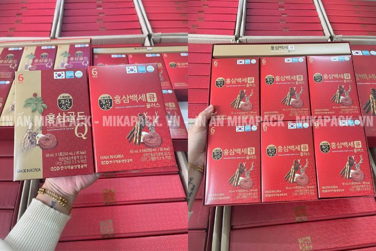 Mikapack in bao bì dược chất lượng cao