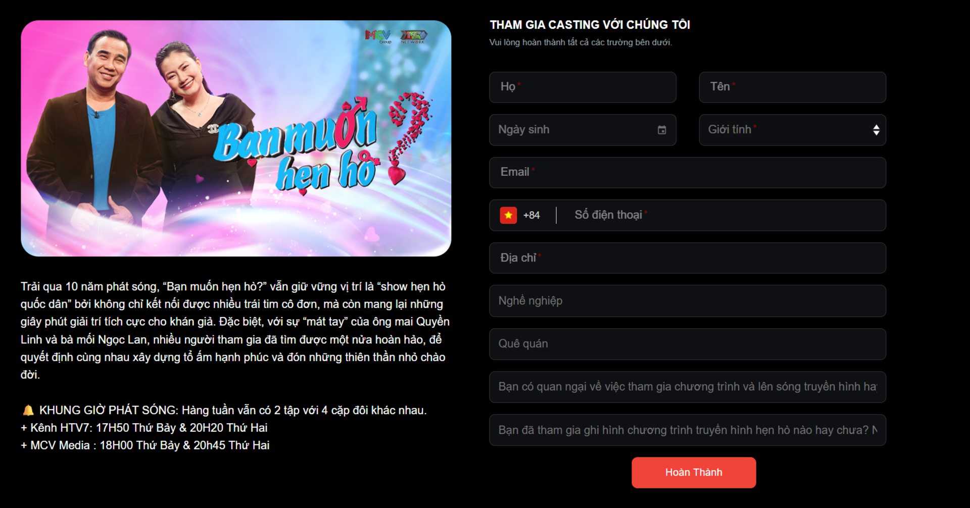 Xem “Bạn Muốn Hẹn Hò” cực kỳ đơn giản và tiện lợi trên TV360