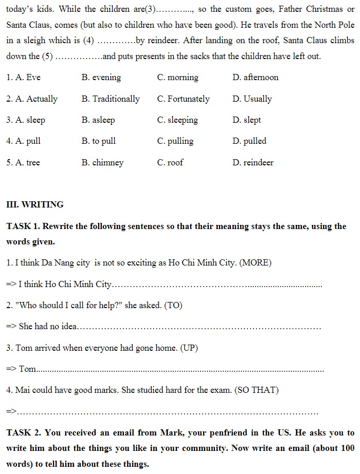 de thi van lop 9 giua hoc ki 1 2