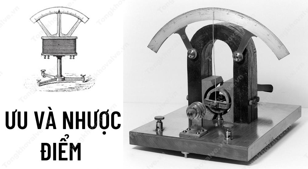 Ưu điểm và nhược điểm của Điện kế