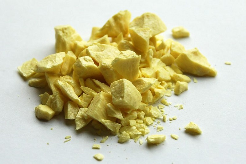 Lưu huỳnh là một đơn chất. (Ảnh: Sưu tầm Internet)