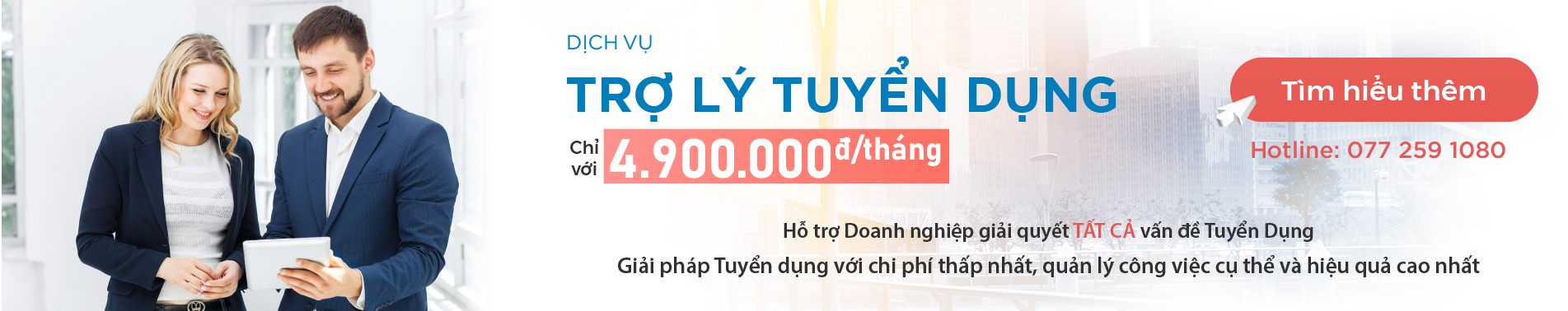 dịch vụ trợ lý tuyển dụng