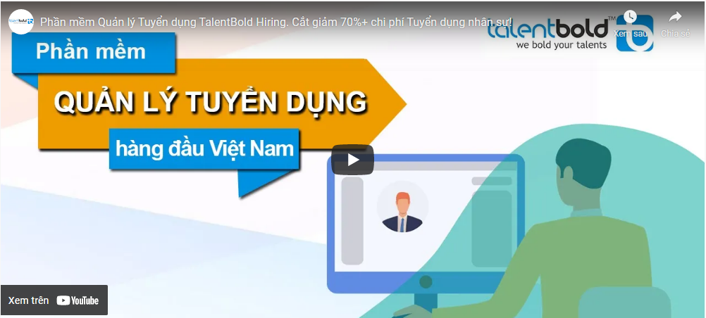 Phần mềm quản lý tuyển dụng