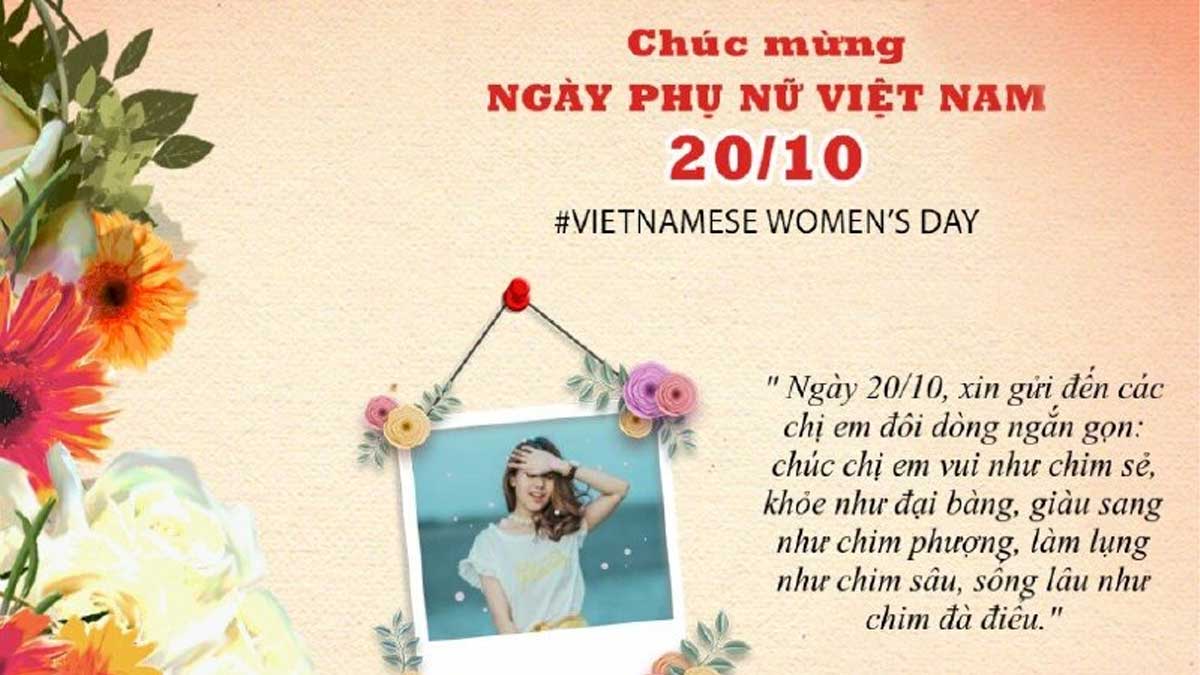 Hình ảnh 20/10 ý nghĩa độc đáo