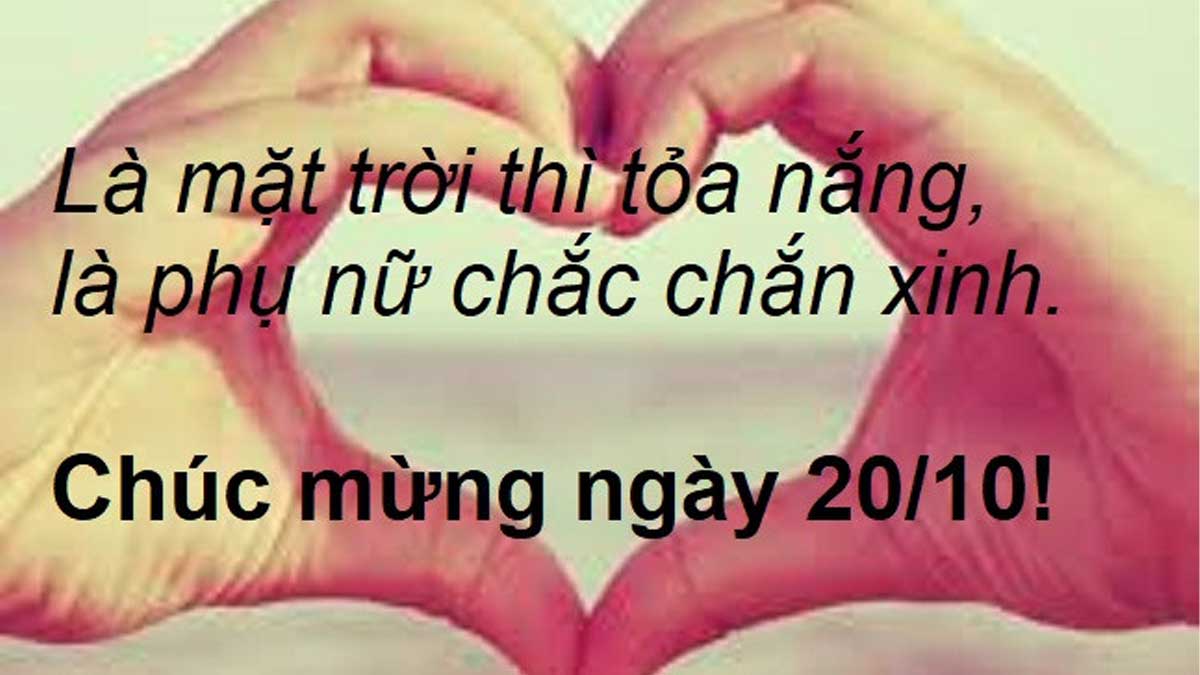Hình ảnh 20/10 ý nghĩa tình yêu