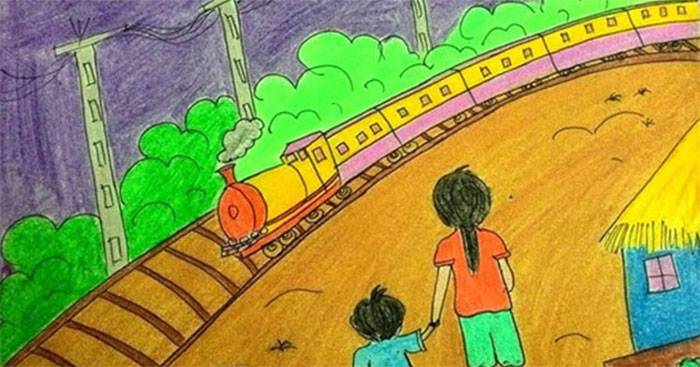 hinh anh hai dua tre doi tau