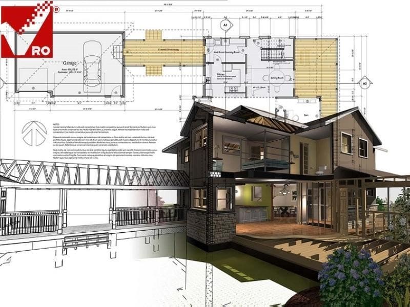 Không có bản vẽ thiết kế nhà sẽ tồn tại một số hạn chế
