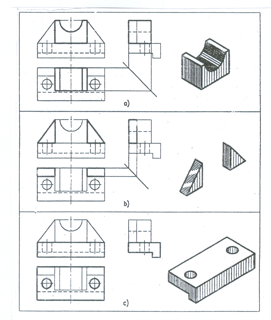 HƯỚNG DẪN ĐỌC BẢN VẼ CƠ KHÍ: ĐỌC CÁC HÌNH CHIẾU VẬT THỂ