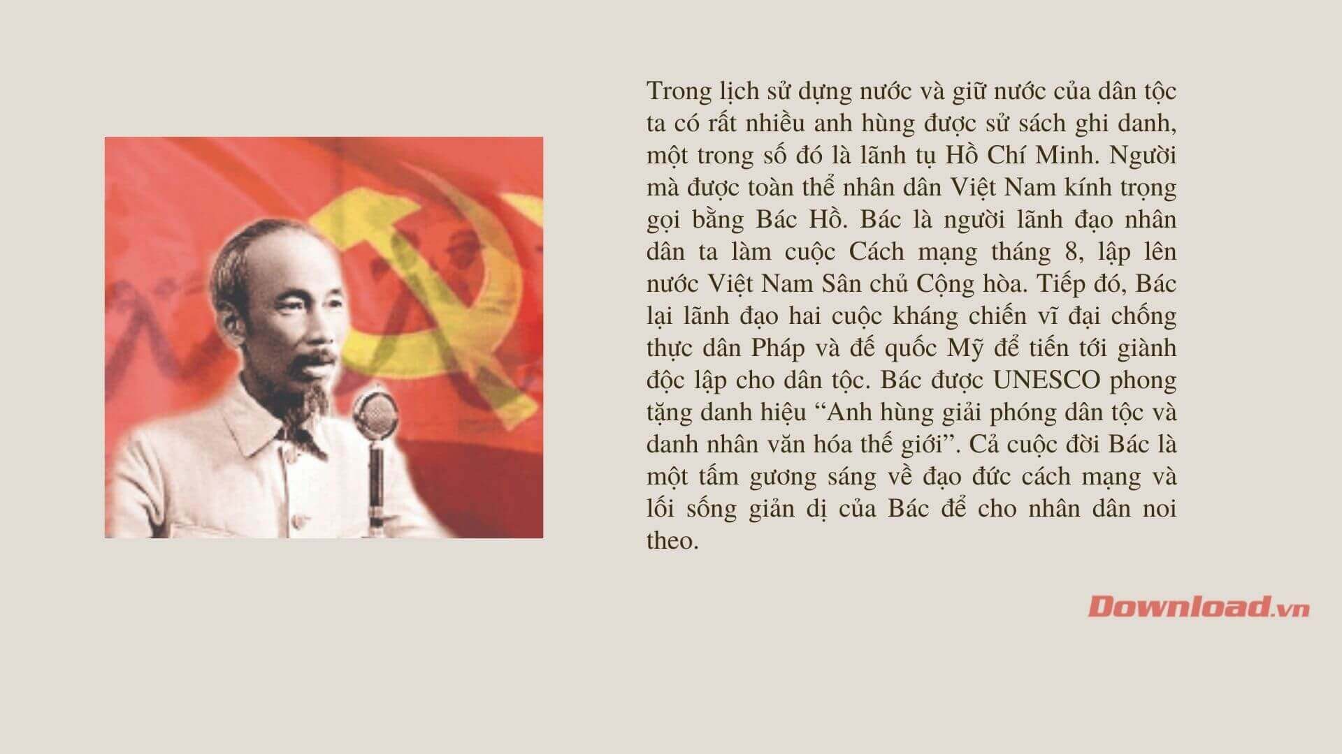 Kể về một anh hùng
