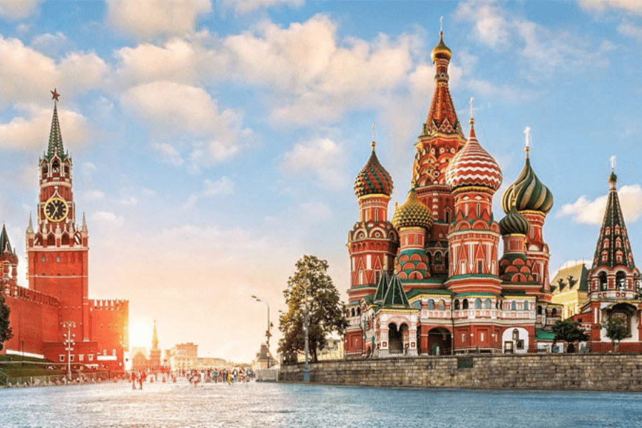 Liên bang Nga giáp với các đại dương nào sau đây?