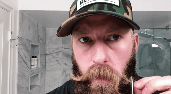 Handlebar Mustache Trimming