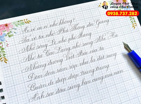 Phương pháp rèn chữ đẹp hiệu quả