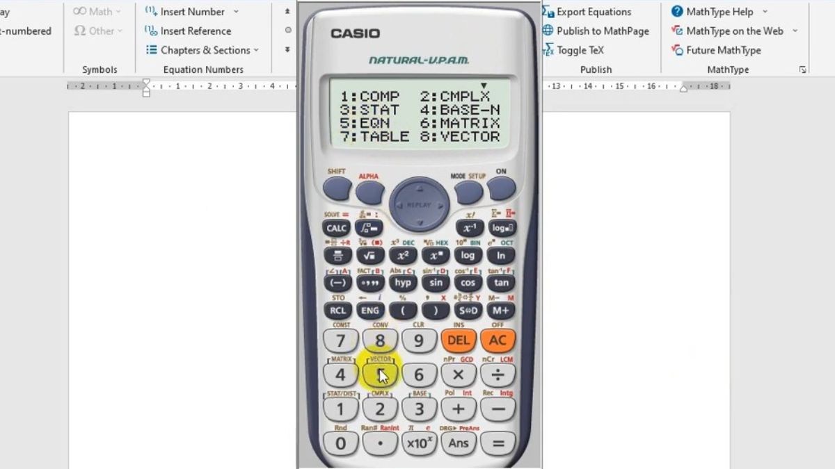 Cách bấm hệ phương trình trên máy tính Casio 570vn 2