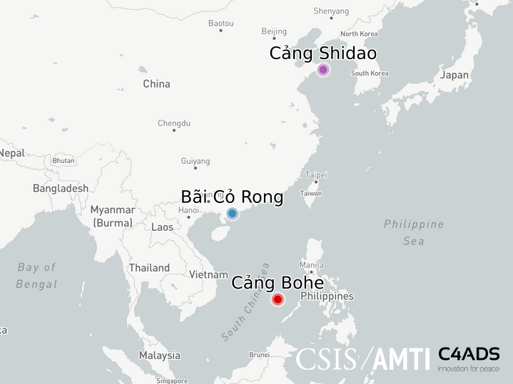 mot tau danh ca xuat phat tu cang a