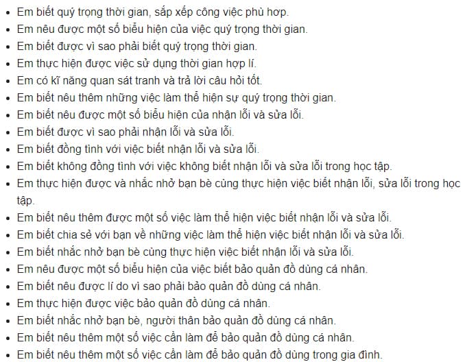 nhan xet mon toan lop 3 theo thong tu 27 2