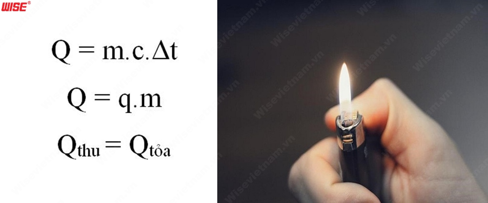 Công thức tính nhiệt lượng