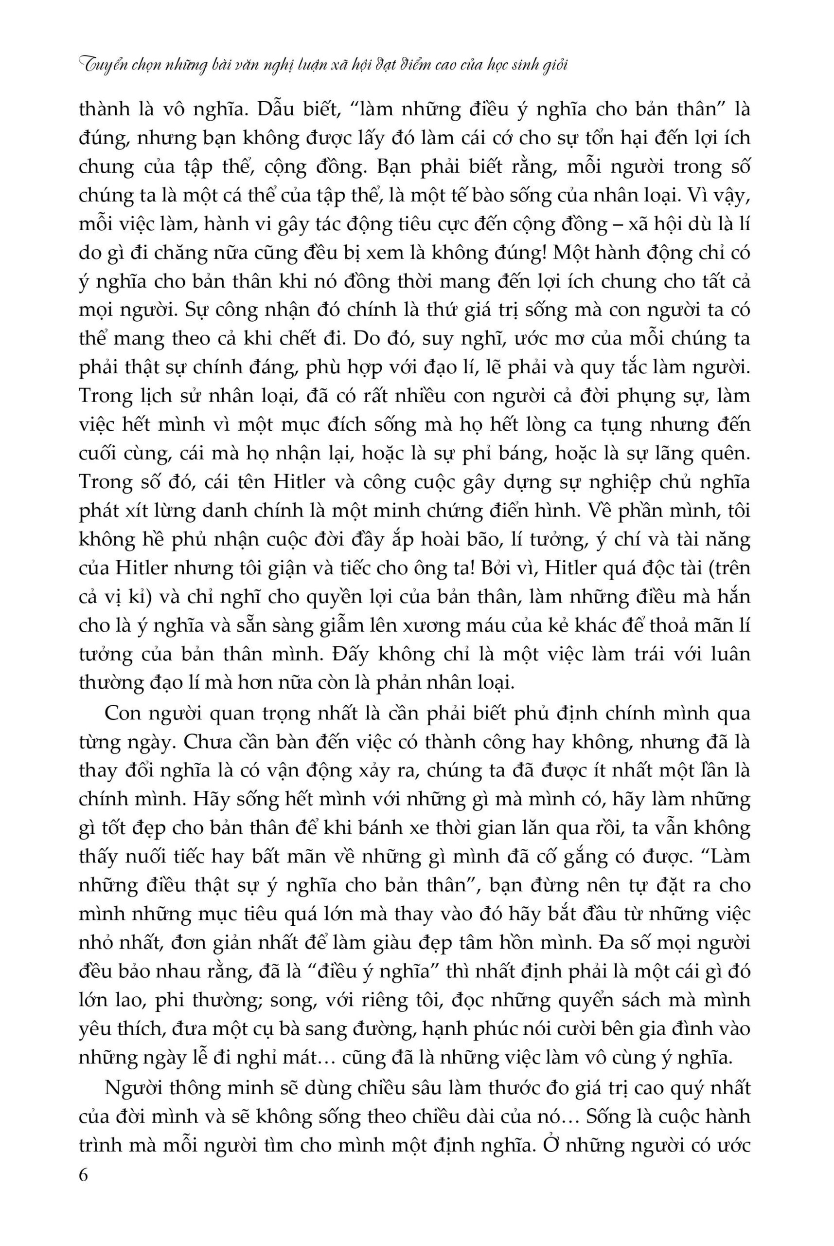 nhung bai van nlxh dat giai quoc gia 6