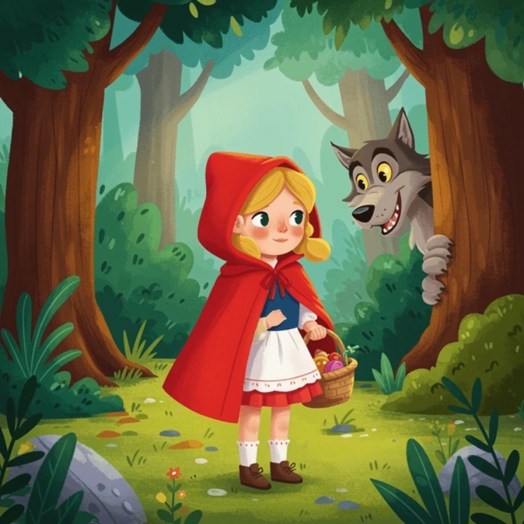 Cô Bé Quàng Khăn Đỏ - Little Red Riding Hood
