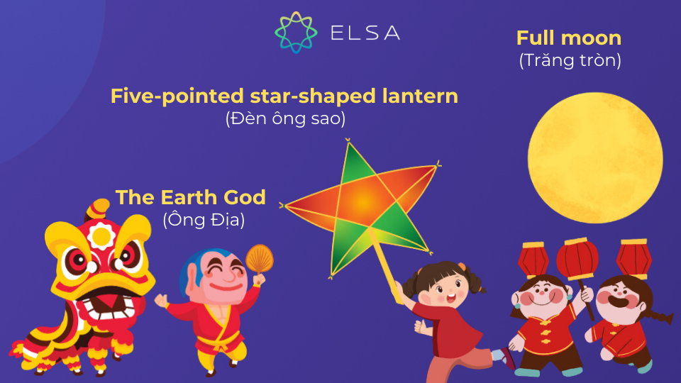 Từ vựng tiếng Anh về các biểu tượng Tết Trung Thu