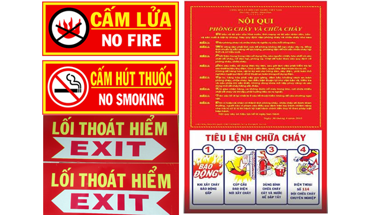 Nội quy PCCC và cứu nạn cứu hộ mới nhất 2025