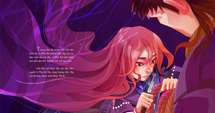 Diễn biến tâm trạng Mị trong đêm cứu A Phủ