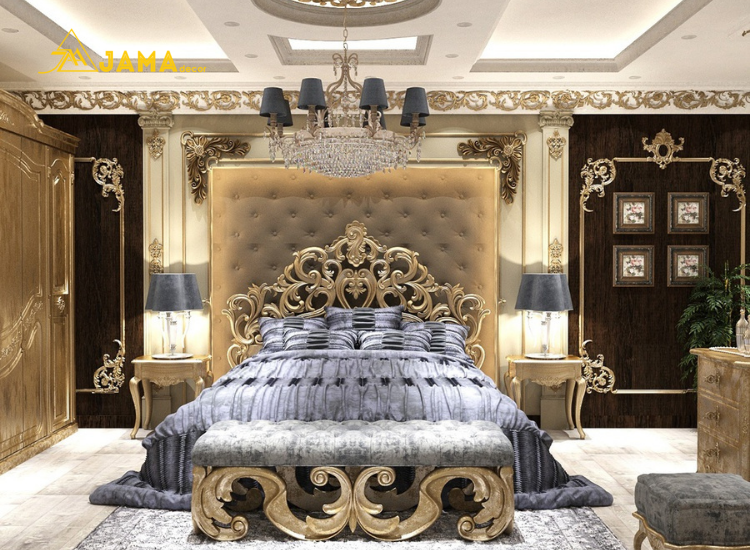 Phong cách nội thất phòng ngủ cổ điển