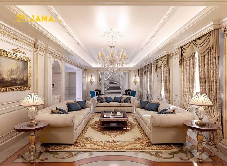 Phòng khách theo phong cách cổ điển