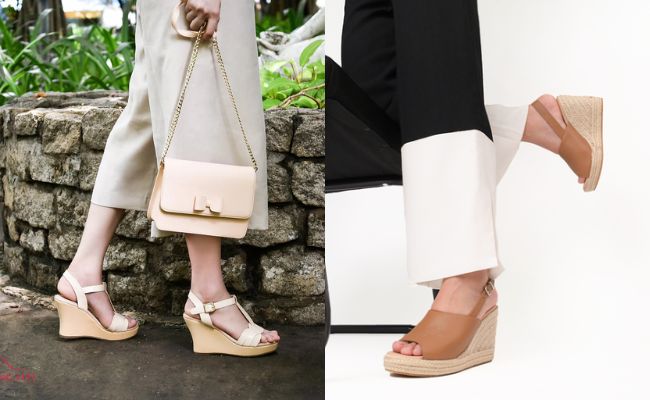 Quần ống rộng phối với giày gì trending 2024?