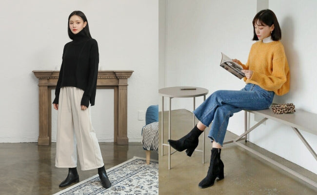 Quần ống rộng phối với giày gì trending 2024?