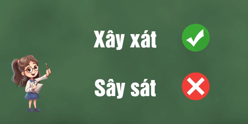 Xây xát hay sây sát
