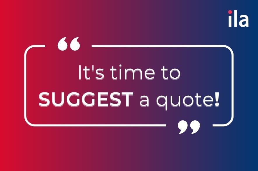 cấu trúc suggest ILA