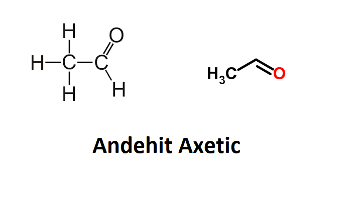 Công thức phân tử của Andehit Axetic - andehit axetic