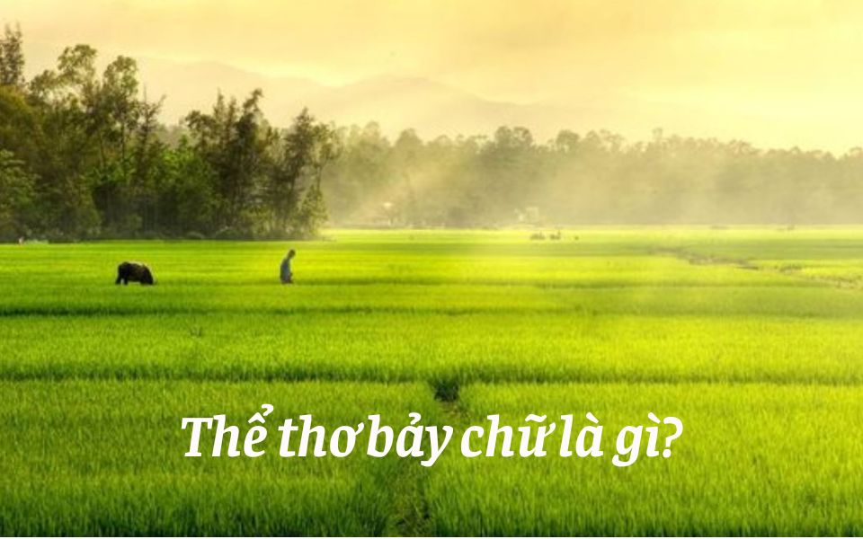 Thể thơ bảy chữ là gì?