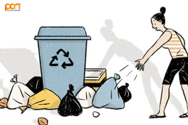 Xả rác bừa bãi