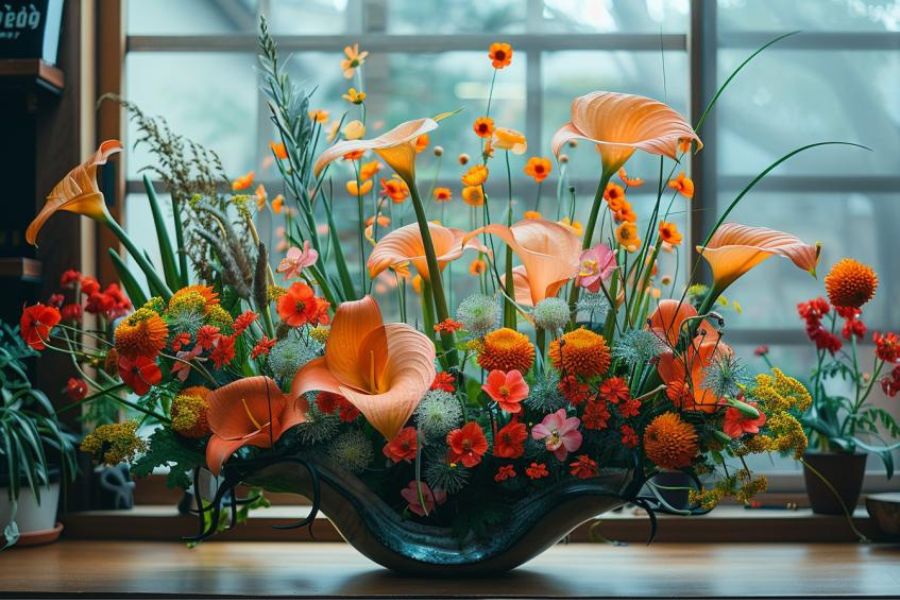 Mẫu cắm hoa 8/3 đẹp số 1.