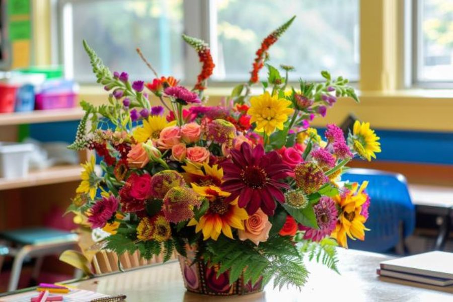 Mẫu cắm hoa 8/3 đẹp số 7.