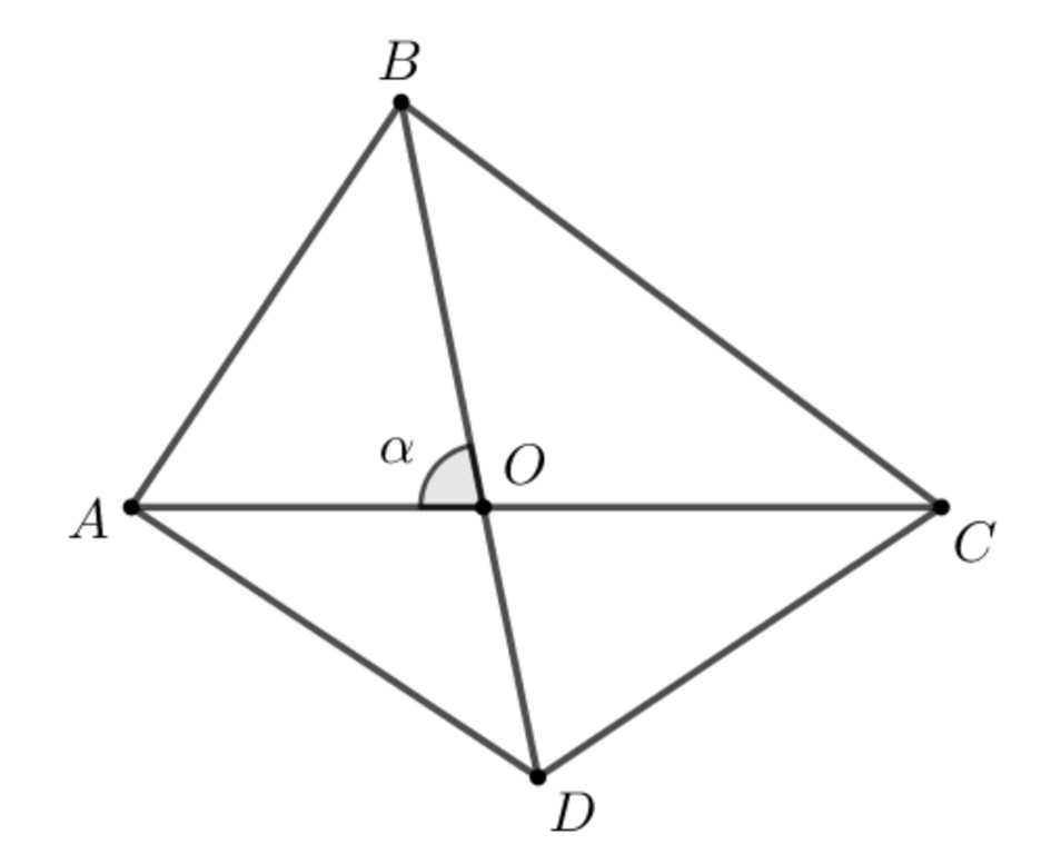 tinh dien tich tu giac khi biet 4 canh