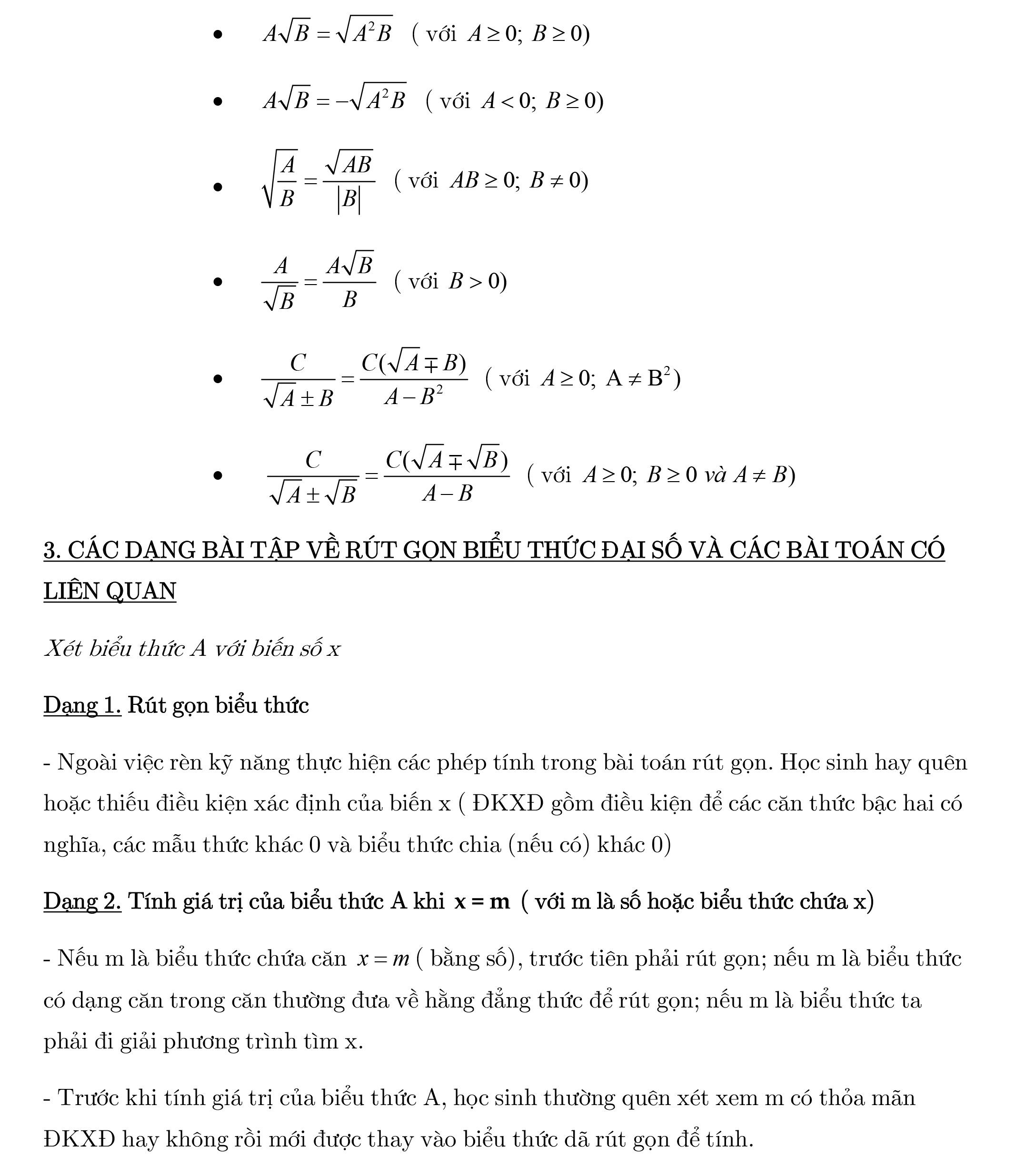 tong hop kien thuc toan thi vao lop 10 1