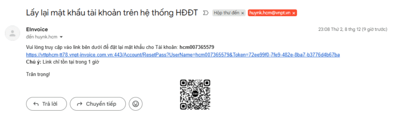 Xem chi tiet giay bao cuoc