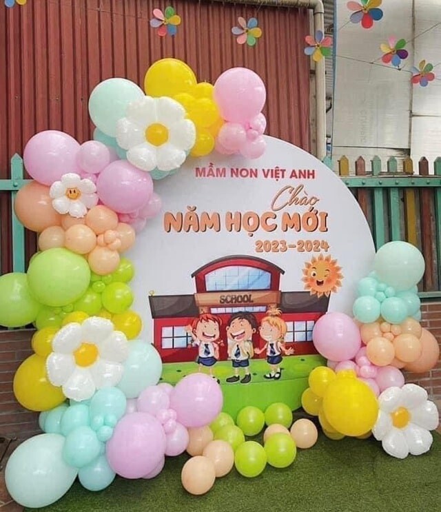 Backdrop Khai Giảng Min