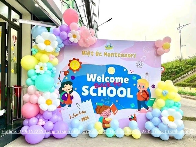 Backdrop Khai Giảng Trường Mầm Non Min