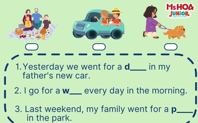 Bài luyện tập về cấu trúc go for