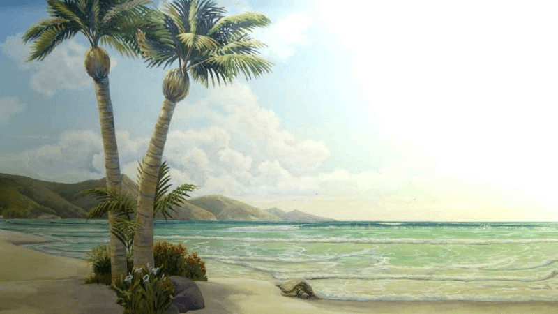 Tranh phong cảnh về biển 7