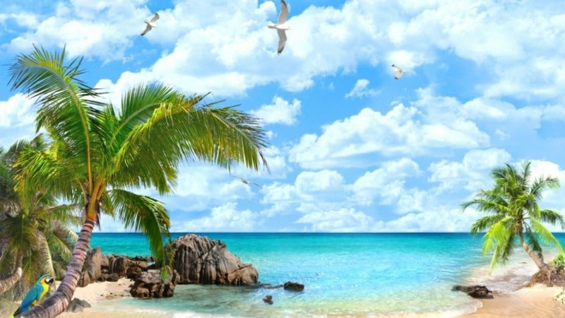 Tranh phong cảnh về biển 5