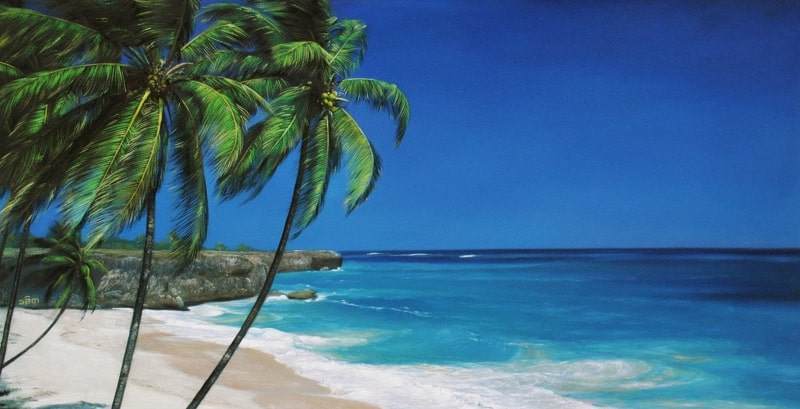 Tranh phong cảnh về biển 9