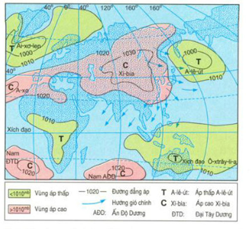 Vùng trung tâm Châu Á có địa hình chủ yếu là gì?