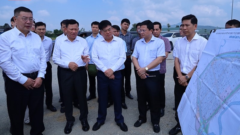 Hiệp hội Xuất nhập khẩu máy móc và sản phẩm điện tử Trung Quốc tìm hiểu về quy hoạch KKTNS.